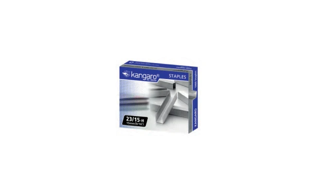 Kangaro Staple Pins 23/15-H Pack of 1000